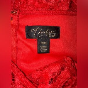 Thalia Sodi Bold Red Dress